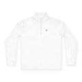 Quarter-Zip Pullover — Minimal "QC" Embroidered Casual Pullover