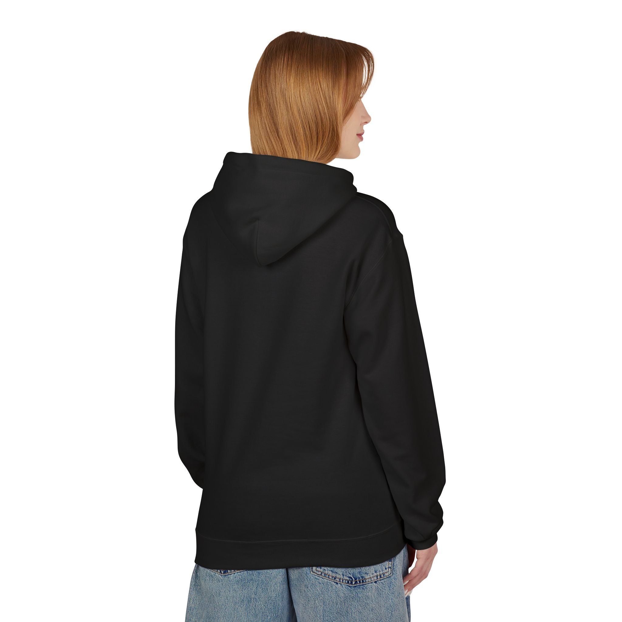 Minimal Tiny Cross Hoodie – Subtle Faith Graphic Pullover