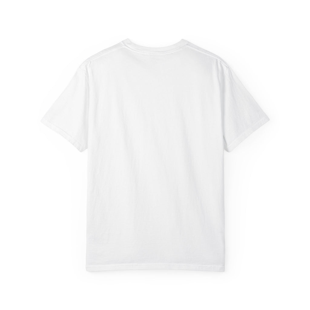 Quiet Collective minimalist logo T-Shirt | small chest text, white