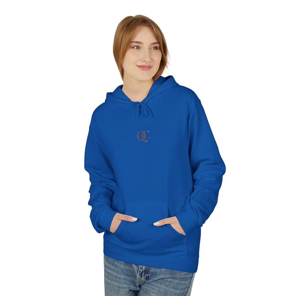 Minimal Tiny Cross Hoodie – Subtle Faith Graphic Pullover
