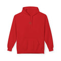 Minimal Tiny Cross Hoodie – Subtle Faith Graphic Pullover