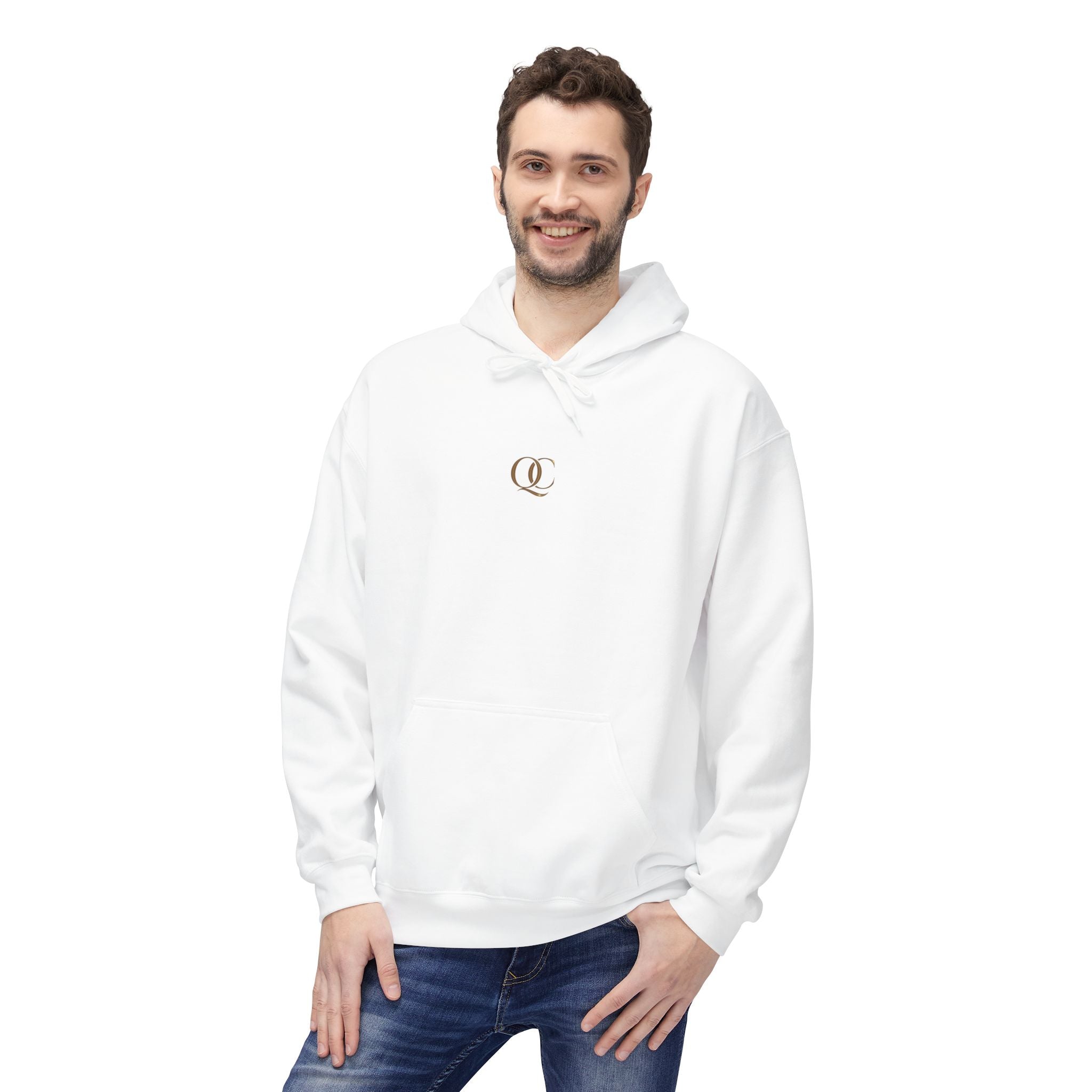 Minimal Tiny Cross Hoodie – Subtle Faith Graphic Pullover