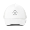 Trucker Cap — Minimal Lotus Logo Foam Mesh-Back Hat