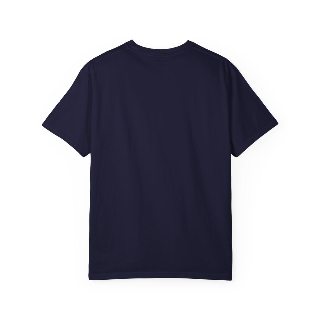 Quiet Collective minimalist logo T-Shirt | small chest text, white