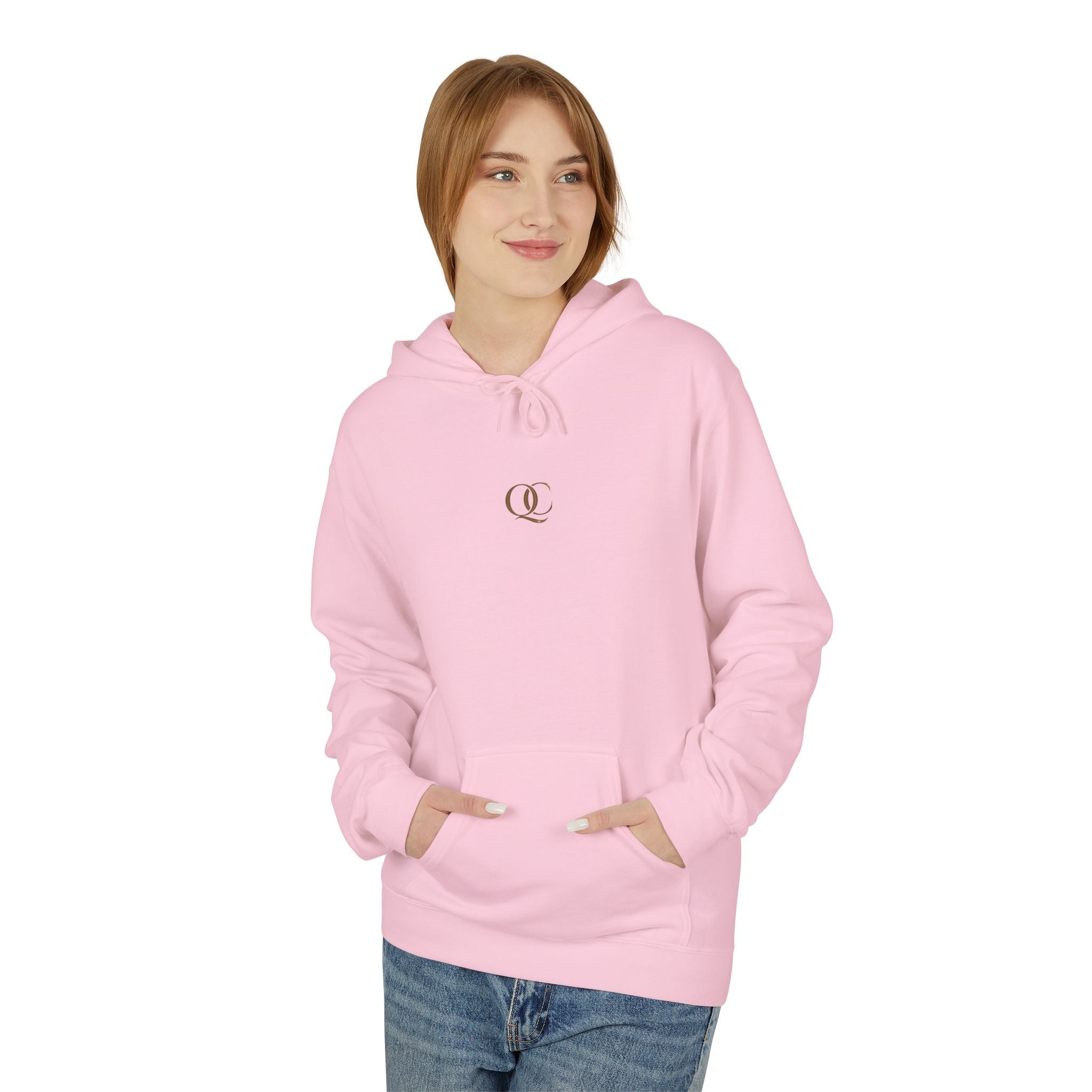 Minimal Tiny Cross Hoodie – Subtle Faith Graphic Pullover