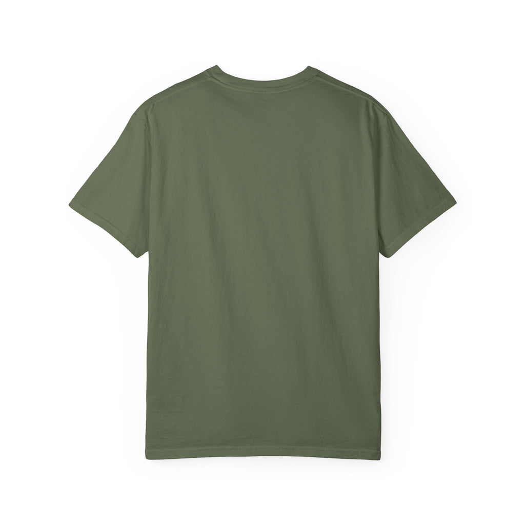 Quiet Collective minimalist logo T-Shirt | small chest text, white