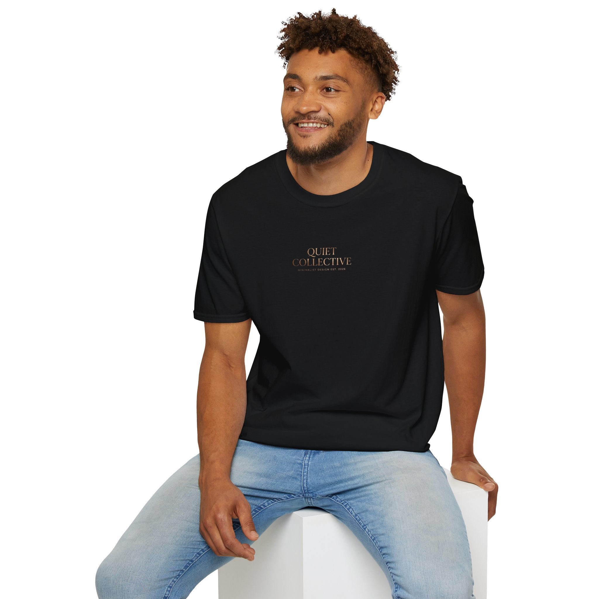 Quiet Collective T-Shirt — Minimalist Relaxed Graphic Tee