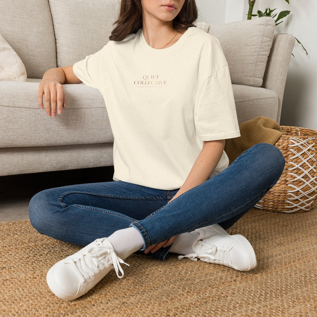 Quiet Collective T-Shirt — Minimalist Relaxed Graphic Tee