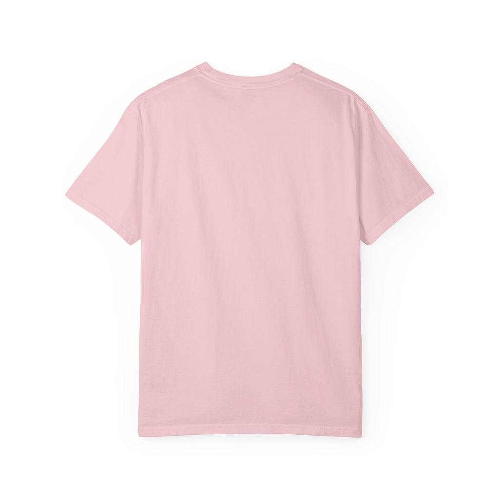 Quiet Collective minimalist logo T-Shirt | small chest text, white