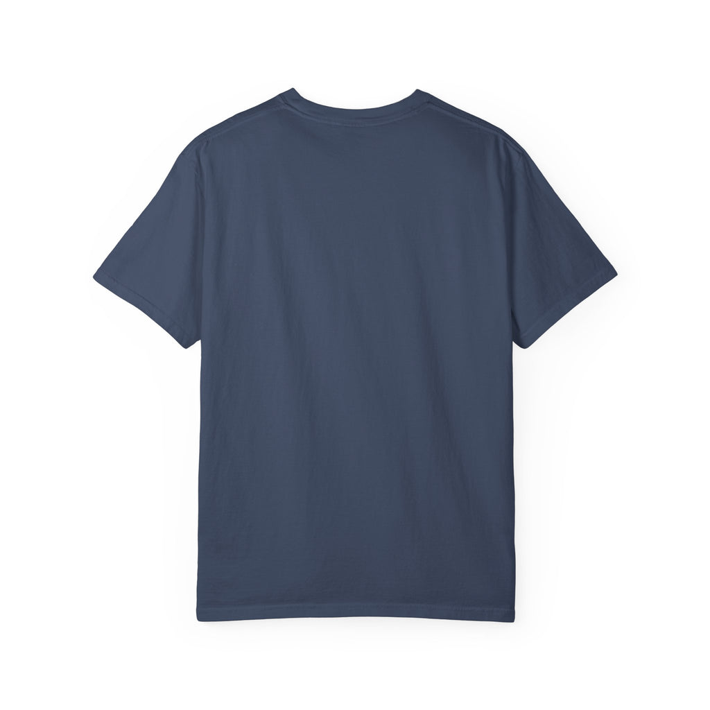 Quiet Collective minimalist logo T-Shirt | small chest text, white